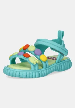 Melissa sandale copii CREATE + PLAY DOH culoarea turcoaz, M.35989 imagine