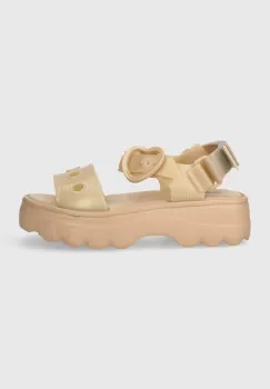 Melissa sandale MELISSA KICK OFF HOT AD femei, culoarea bej, cu platforma, M.33950.O943 imagine