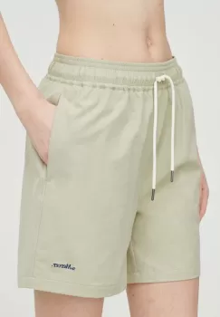 Mercer Amsterdam pantaloni scurti de baie culoarea verde imagine