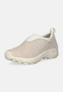 Merrell 1TRL pantofi de piele intoarsa Winter Moc 3 Ch Se barbati, culoarea bej, J006517 imagine