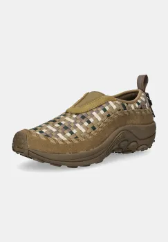 Merrell 1TRL pantofi Jungle Moc Evo Woven Se barbati, culoarea verde, J006443 imagine