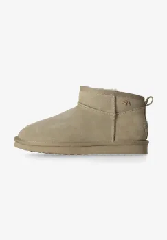 Mexx cizme de zapada din piele intoarsa KIMO OLYMPIA culoarea bej, MICH2012553W imagine