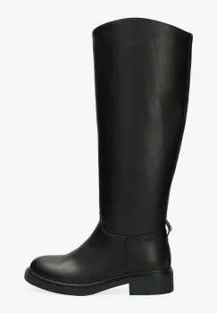 Mexx cizme STACK ROLLER culoarea negru, cu toc drept, MI001802453W imagine