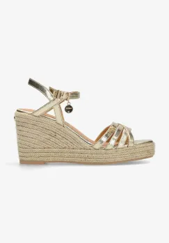 Mexx espadrile NOEMI PAKINA culoarea auriu, toc pana, MI001600751W imagine