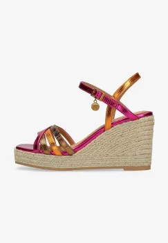Mexx espadrile NOEMI PAKINA culoarea roz, toc pana, MI001600751W imagine