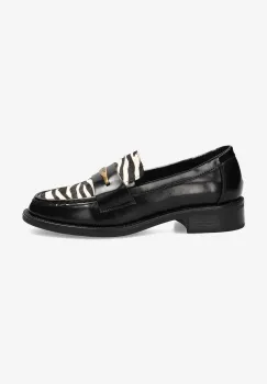 Mexx mocasini PEARL MAE femei, culoarea negru, cu toc plat, MITY1200443W-03 imagine