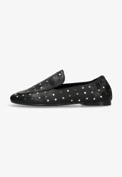 Mexx mocasini ROZY LEMON femei, culoarea negru, cu toc plat, MI001200851W imagine