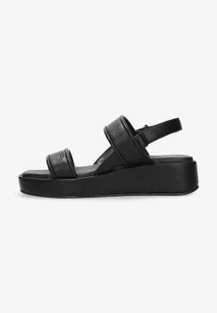 Mexx sandale ROSALY PARIS femei, culoarea negru, cu platforma, MI001603151W imagine