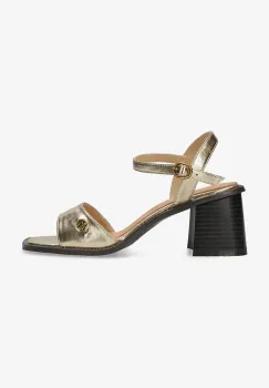 Mexx sandale RUMAY PARMA femei, culoarea auriu, cu toc drept, MI001604851W-04 imagine