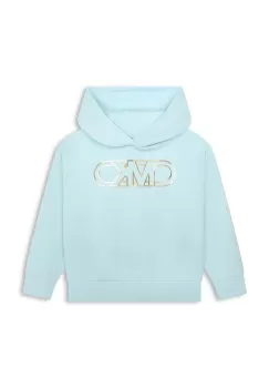Michael Kors bluza copii cu gluga, cu imprimeu imagine