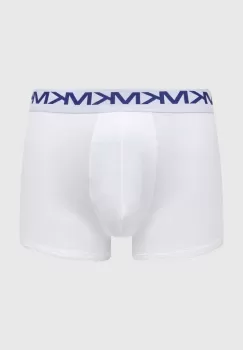 Michael Kors boxeri 3-pack barbati, culoarea alb imagine