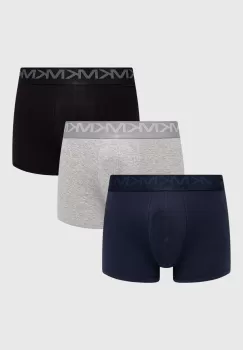 Michael Kors boxeri 3-pack barbati, culoarea albastru marin imagine