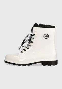 Michael Kors cizme copii culoarea alb imagine