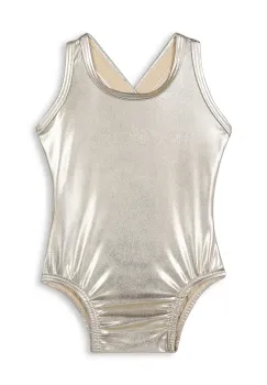 Michael Kors costum de baie dintr-o bucata pentru copii culoarea auriu, R30313 imagine
