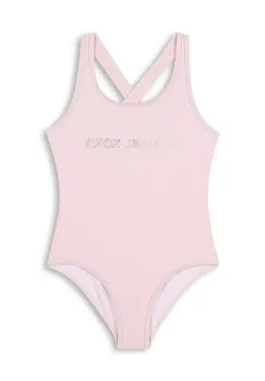 Michael Kors costum de baie dintr-o bucata pentru copii culoarea roz, R30302 imagine