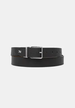 Michael Kors curea de piele cu doua fete culoarea negru, 39F5LBLY0L imagine