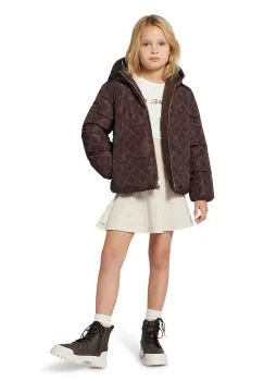 Michael Kors geaca copii culoarea maro, R30456 imagine