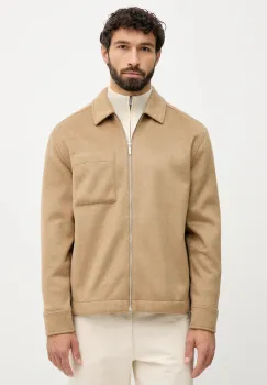 Michael Kors geaca culoarea verde, de tranzitie, CF552LJJW6 imagine