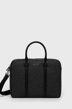 Michael Kors geanta laptop culoarea negru imagine