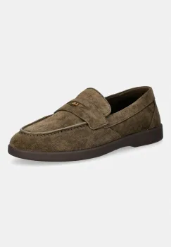 Michael Kors mocasini pentru barbati din piele intoarsa Wesley Slip On imagine