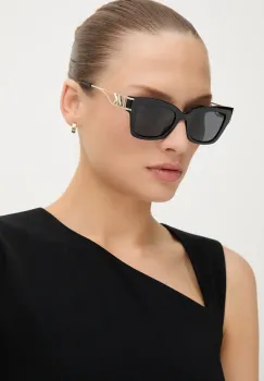Michael Kors ochelari de soare femei, culoarea negru, 0MK2237U imagine