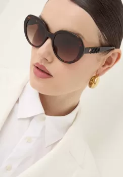 Michael Kors ochelari de soare SAN LUCAS femei, culoarea maro, 0MK2214U imagine