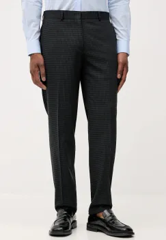 Michael Kors pantaloni de costum pentru barbati cu amestec de lana imagine