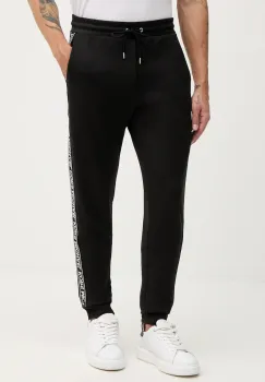 Michael Kors pantaloni de trening culoarea negru, cu imprimeu, CF5524J5MF imagine