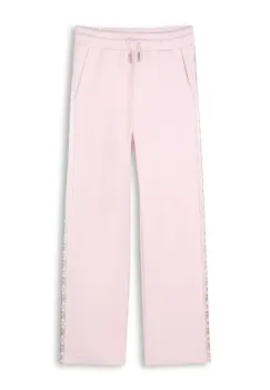 Michael Kors pantaloni de trening din bumbac pentru copii culoarea roz, cu imprimeu, R30330 imagine