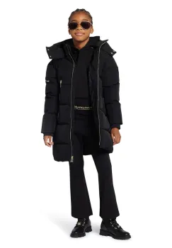 Michael Kors pantaloni de trening pentru copii culoarea negru, uni, R30496 imagine