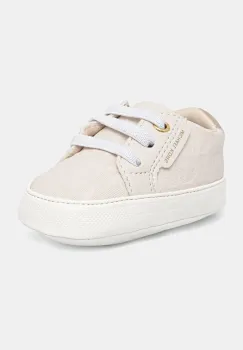 Michael Kors pantofi pentru bebelusi BABY DARLEANE culoarea bej, MK02536256 imagine