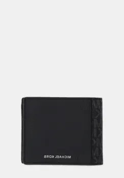 Michael Kors portofel de piele barbati, culoarea negru, 39R5LHDF3O imagine