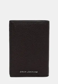 Michael Kors portofel de piele culoarea maro, 39F5LHDF0L imagine