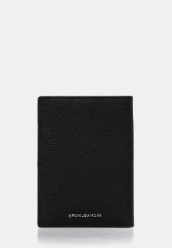 Michael Kors portofel de piele culoarea negru, 39F5LHDE8L imagine