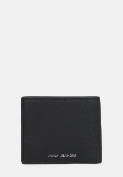 Michael Kors portofel de piele HUDSON culoarea negru, 39S4LHUF2L imagine