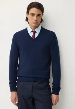 Michael Kors pulover de lana barbati, culoarea gri, light, CF460F87AP imagine