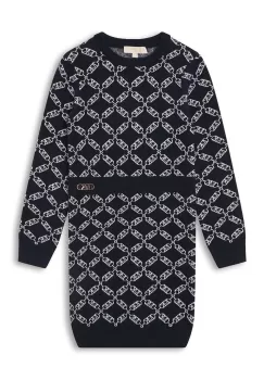 Michael Kors rochie fete culoarea albastru marin, mini, mulata imagine