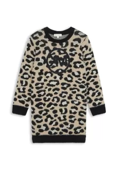 Michael Kors rochie fete culoarea bej, mini, drept imagine