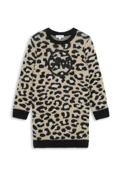 Michael Kors rochie fete culoarea bej, mini, drept imagine