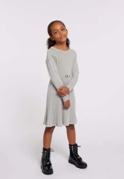 Michael Kors rochie fete culoarea gri, mini, evazati, R30169 imagine