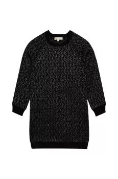 Michael Kors rochie fete culoarea negru, mini, drept imagine