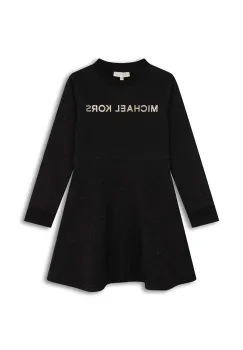 Michael Kors rochie fete culoarea negru, mini, evazati, R30166 imagine