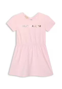 Michael Kors rochie fete culoarea roz, mini, drept imagine