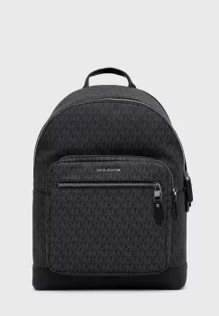 Michael Kors rucsac barbati, culoarea negru, mare, modelator imagine