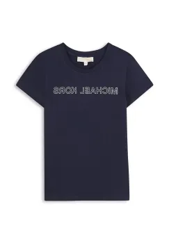 Michael Kors tricou copii culoarea albastru marin, R30314 imagine