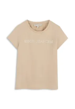 Michael Kors tricou copii culoarea bej, R30314 imagine