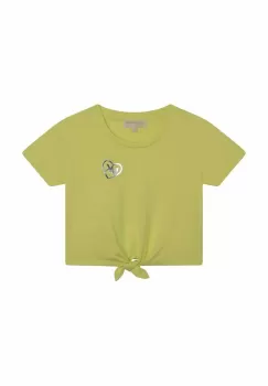 Michael Kors tricou copii culoarea galben imagine