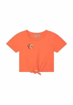 Michael Kors tricou copii culoarea portocaliu imagine