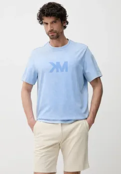Michael Kors tricou din bumbac barbati, cu imprimeu, CS552I11V2 imagine