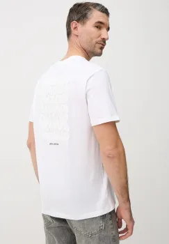 Michael Kors tricou din bumbac culoarea alb, cu imprimeu, CF552PXFV4 imagine